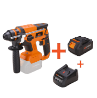 Cordless brushless rotary hammer kit with battery and charger EvoTools®