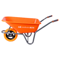 Wheelbarrow with Polyurethane Wheel and Metal Rim Type P EvoTools +Plus® / T: 90