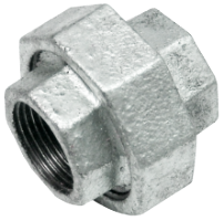 Galvanized Union F-F 330 EvoSanitary®