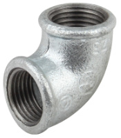 Galvanized Elbow 90 F-F EvoSanitary®