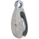 Pulley with Transverse Eye