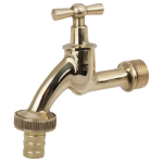 Brass Double-Service Bibcock