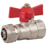 Ball Valve with Butterfly Handle